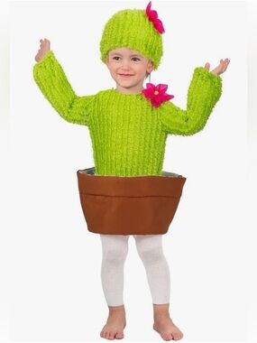 NWT Princess Paradise Prickles the Cactus Plant Toddler Halloween Costume XS (4)